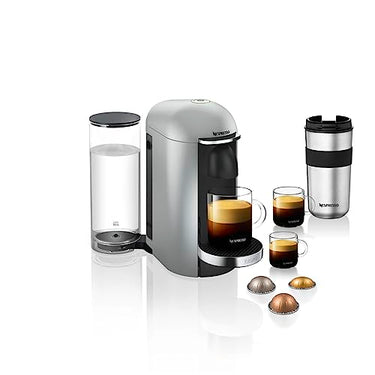 Krups YY2778FD Nespresso Vertuo Kapselmaschine für Espresso oder Kaffee, ml bis 410 ml, Titan noir mat im Sale